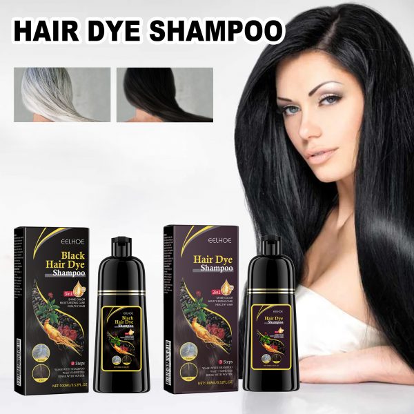 EELHOE Black Hair Shampoo Polygonum