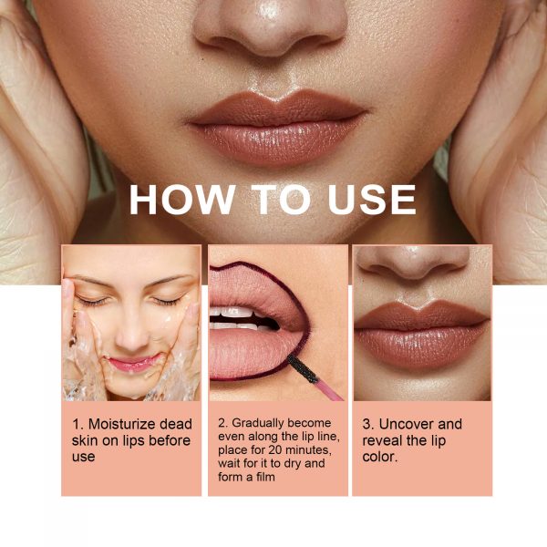 OUHOE Peel Lip Liner, Plump Lip Lines Show - Image 5