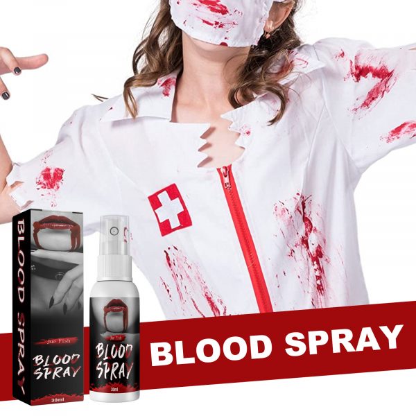 Halloween Blood Splatter, Easy To Use Blood Effects Makeup Kit