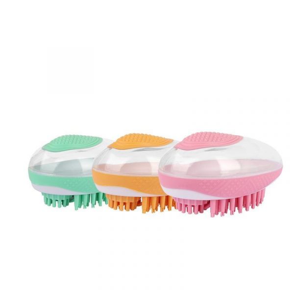 Dog Cat Bath Brush 2-in-1 Pet SPA Massage Comb - Image 7