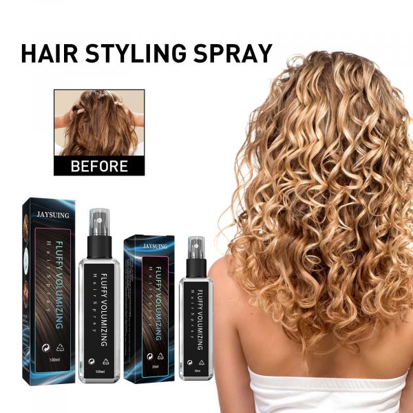 Hair Setting Spray - Volumizing  Moisturizing Styling Spray With Niacinamido