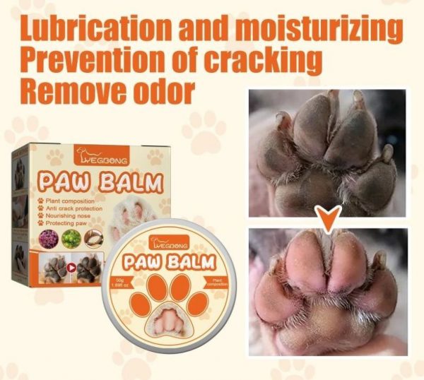 Natural Plant Formula Pet Paw Balm For Cats And Dogs