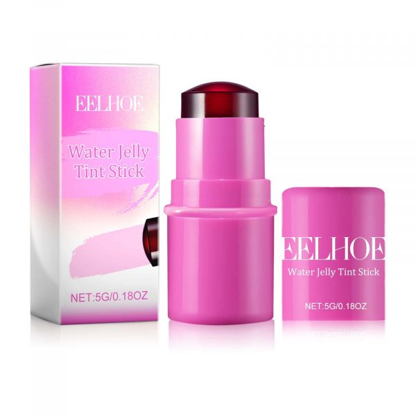 EELHOE Fruit Jelly Blush Lip Gloss Stick Lazy - Image 4