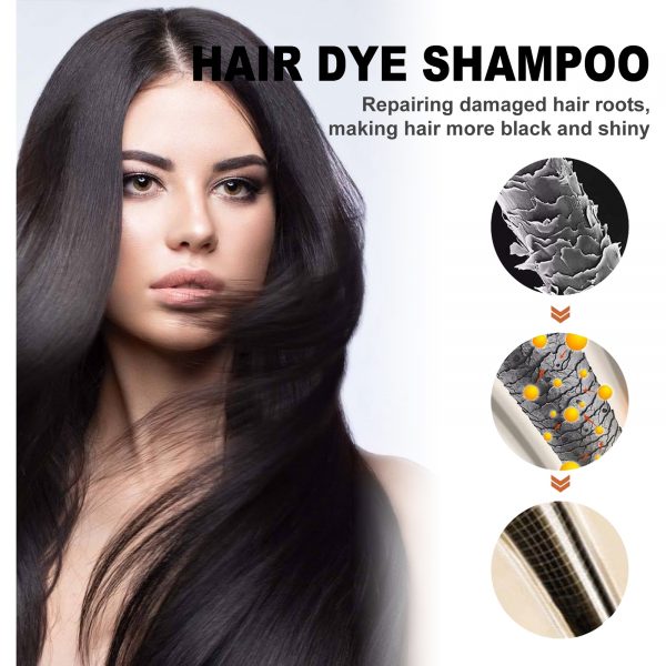EELHOE Black Hair Shampoo Polygonum - Image 3